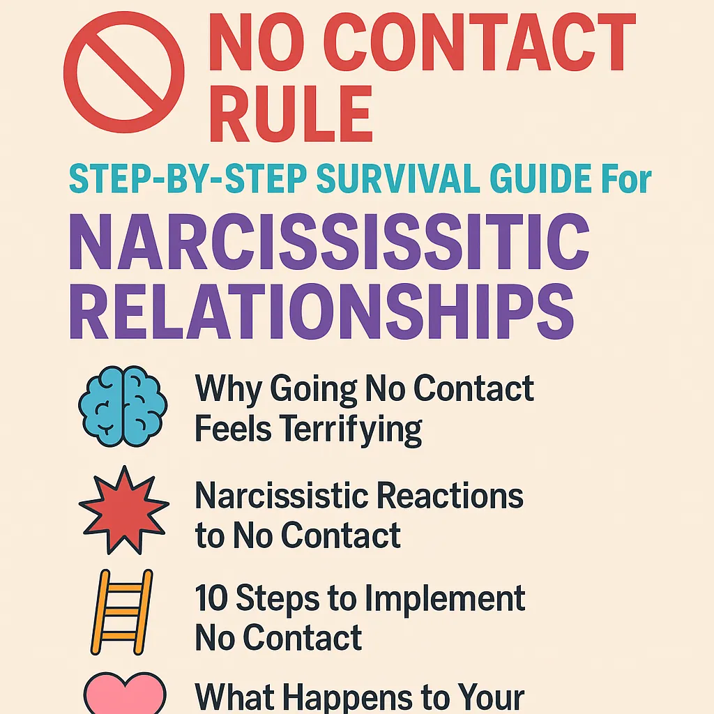 No Contact Rule: Step-by-Step Survival Guide for Narcissistic Relationships