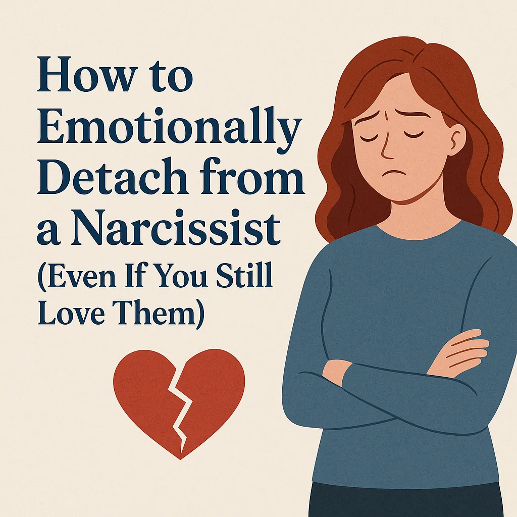 How to Emotionally Detach from a Narcissist (Even If You Still Love Them)