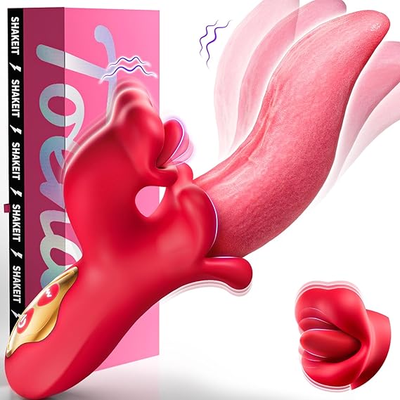 Upgraded Tongue Vibrator โ 9-Mode Licking, Swinging & G Spot Vibration Toy for Women